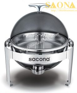 Nồi Hâm Thức Ăn Buffet Chân Inox SN#520031
