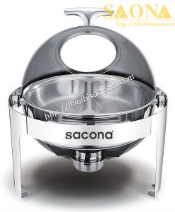 Nồi Hâm Thức Ăn Buffet Chân Inox SN#520033