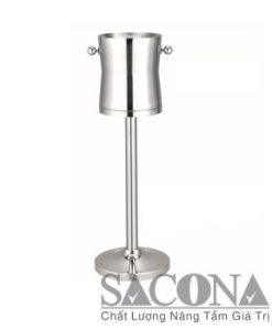 XÔ ĐÁ 2 LỚP Model / Mã hàng : SNC520912 Size / Kích thước: φ200×220×0.8 Materal / Chất liệu: inox Brand / Nhãn hiệu : NCC