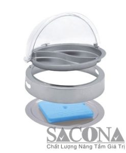 KHAY BUFFET TRÒN TRƯNG BÀY THỨC ĂN LẠNH Model / Mã hàng: SNC520342