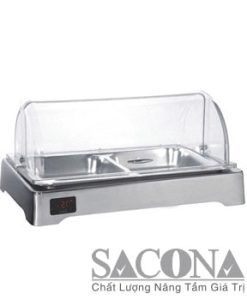 KHAY CHỮ NHẬT TRƯNG BÀY THỨC ĂN NÓNG Model / Mã hàng: SNC520345