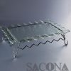 CHÂN ĐẾ DECOR MÓN ĂN Model / Mã hàng : SNC520577 Size/ Kích thước : 30 x 30 Cm Materal / Chất liệu: Inox Brand / Nhãn hiệu : Sacona