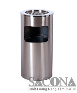 THÙNG RÁC INOX TRÒN CÓ LỖ Model/ Mã: SNC682601