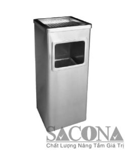 THÙNG RÁC INOX VUÔNG Model/ Mã: SNC682602