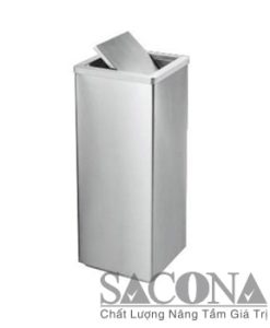 THÙNG RÁC INOX VUÔNG NẮP LẬT Model/ Mã: SNC682603