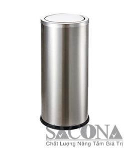 THÙNG RÁC INOX TRÒN NẮP LẬT Model/ Mã: SNC682604/1