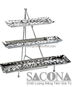 KỆ TRƯNG BÀY THỨC ĂN 3 TẦNG Model / Mã hàng : SNC520512