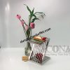 Chân đế inox decor thức ăn SN#525305