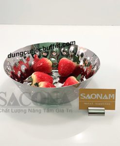 Dĩa inox trưng bày thức ăn 26cm SN#5243041