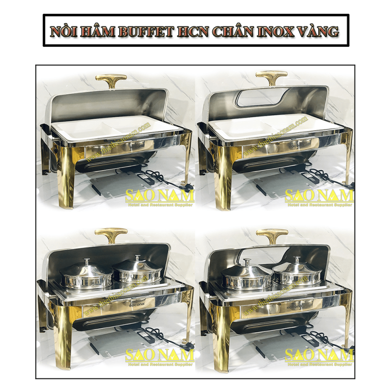 Nồi hâm buffet hcn chân vàng