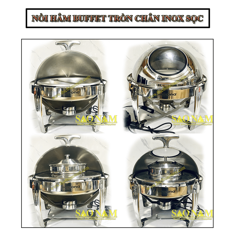 #1 Nồi Hâm Buffet Inox Cao Cấp Dùng Trong Bữa Tiệc Nhà Hàng