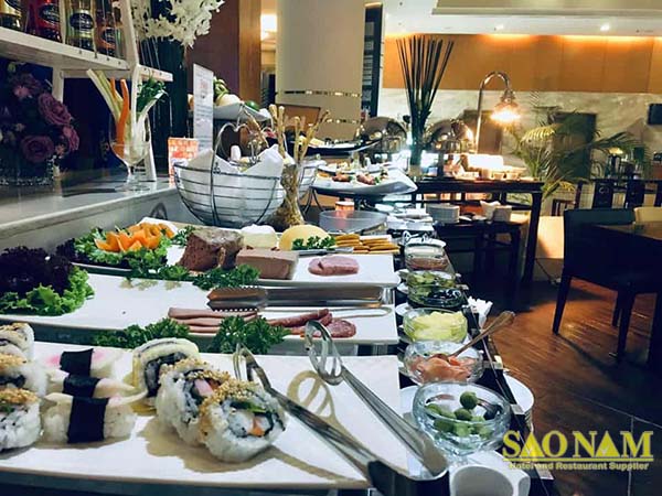 Nhà hàng Oscar Saigon Hotel trang bị nồi hâm buffet