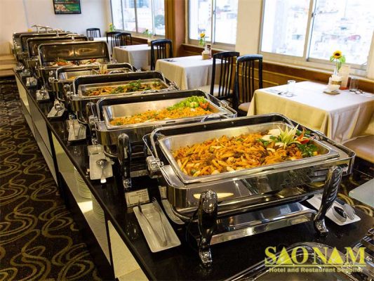 Tổng hợp nồi hâm buffet chữ nhật giá rẻ