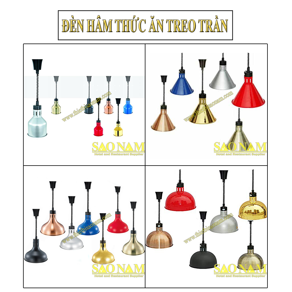 Đèn Hâm - Đèn Hâm Nóng Thức Ăn Treo: Giải Pháp Giữ Nóng Chuyên Nghiệp Cho Quầy Buffet