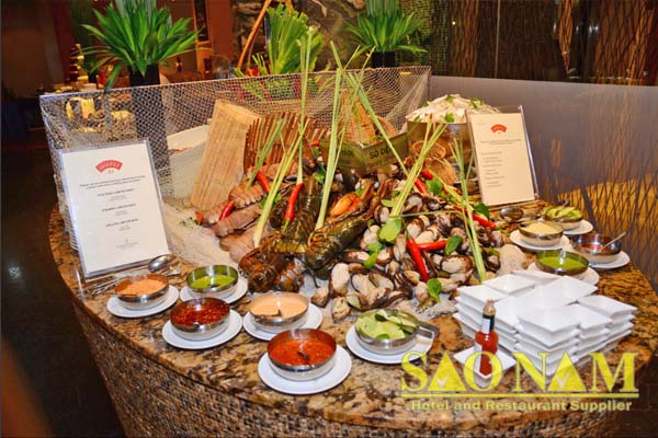 Khay Trưng Bày Thức Ăn Buffet Nhà Hàng Market 39