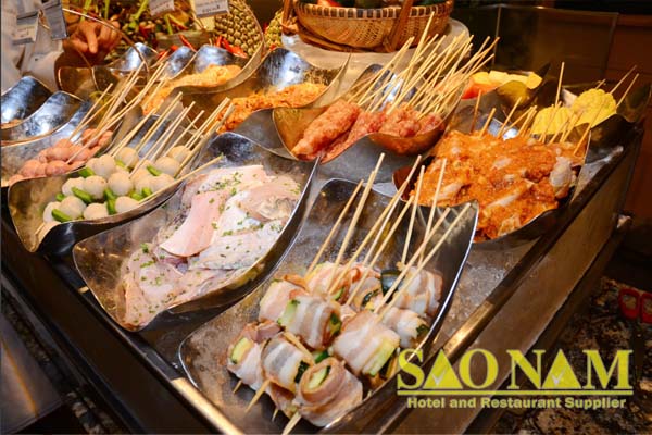 Khay Trưng Bày Thức Ăn Buffet Nhà Hàng Market 39