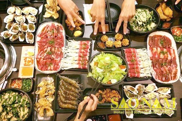 Khay Sứ Phục Vụ Tiệc Buffet Nhà Hàng Pachi Pachi