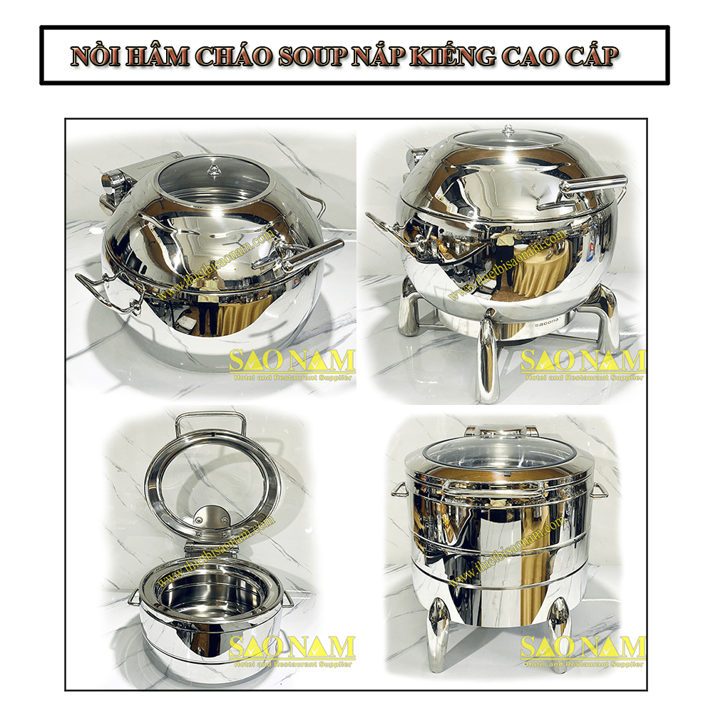 Nồi hâm cháo soup: Vì sao đây là "linh hồn" của bữa sáng buffet?