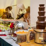 Tháp phun chocolate giá rẻ - dụng cụ tiệc buffet