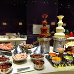 Mẫu tháp phun chocolate buffet bánh ngọt bán chạy tại Quảng Ngãi