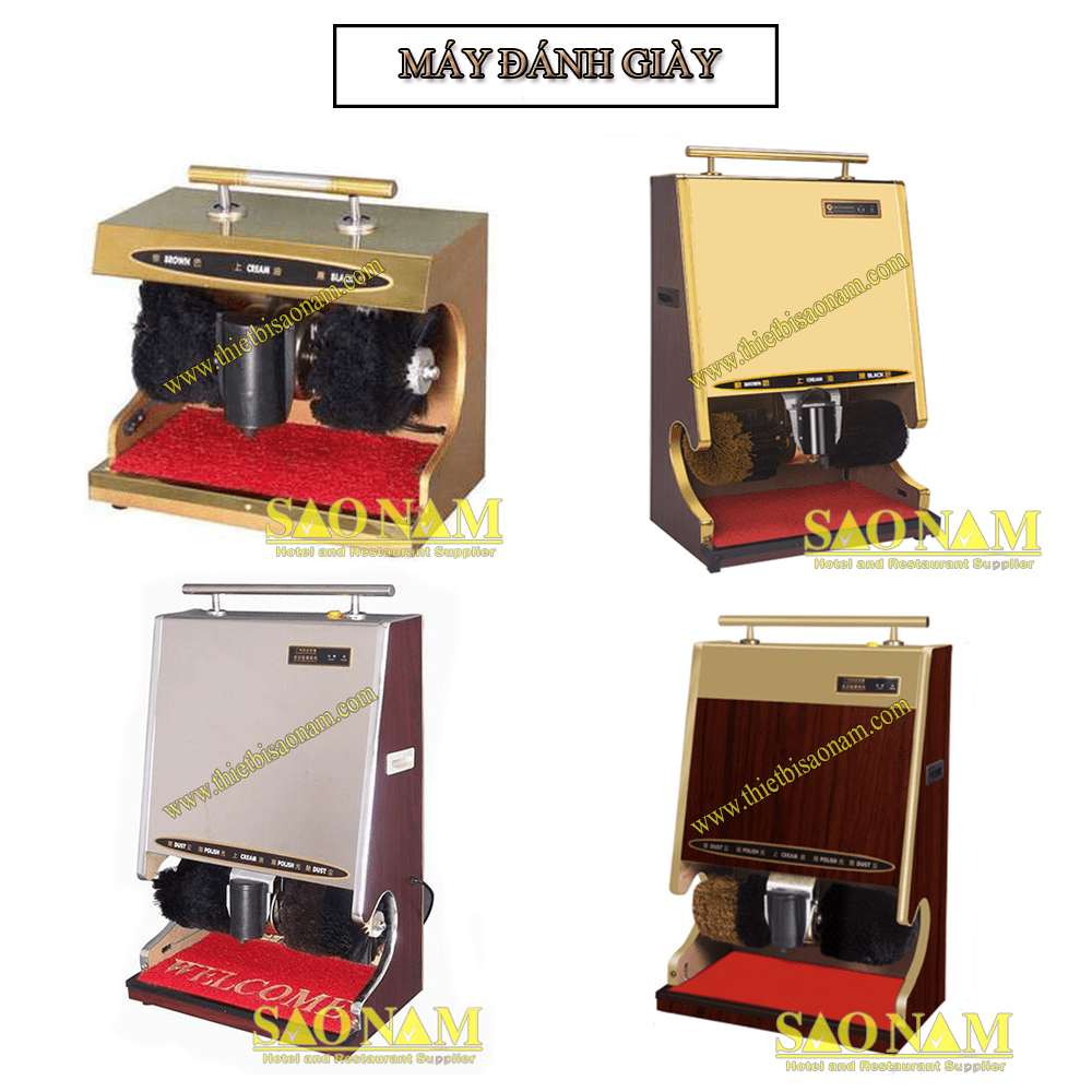 Máy đánh giày: Thiết bị tiền sảnh nhỏ nhưng tạo ấn tượng lớn