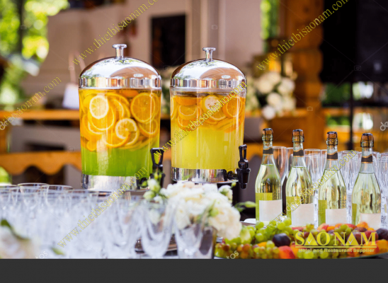 Bình đựng nước hoa quả buffet giá rẻ
