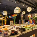 Cách sắp xếp quầy tiệc buffet