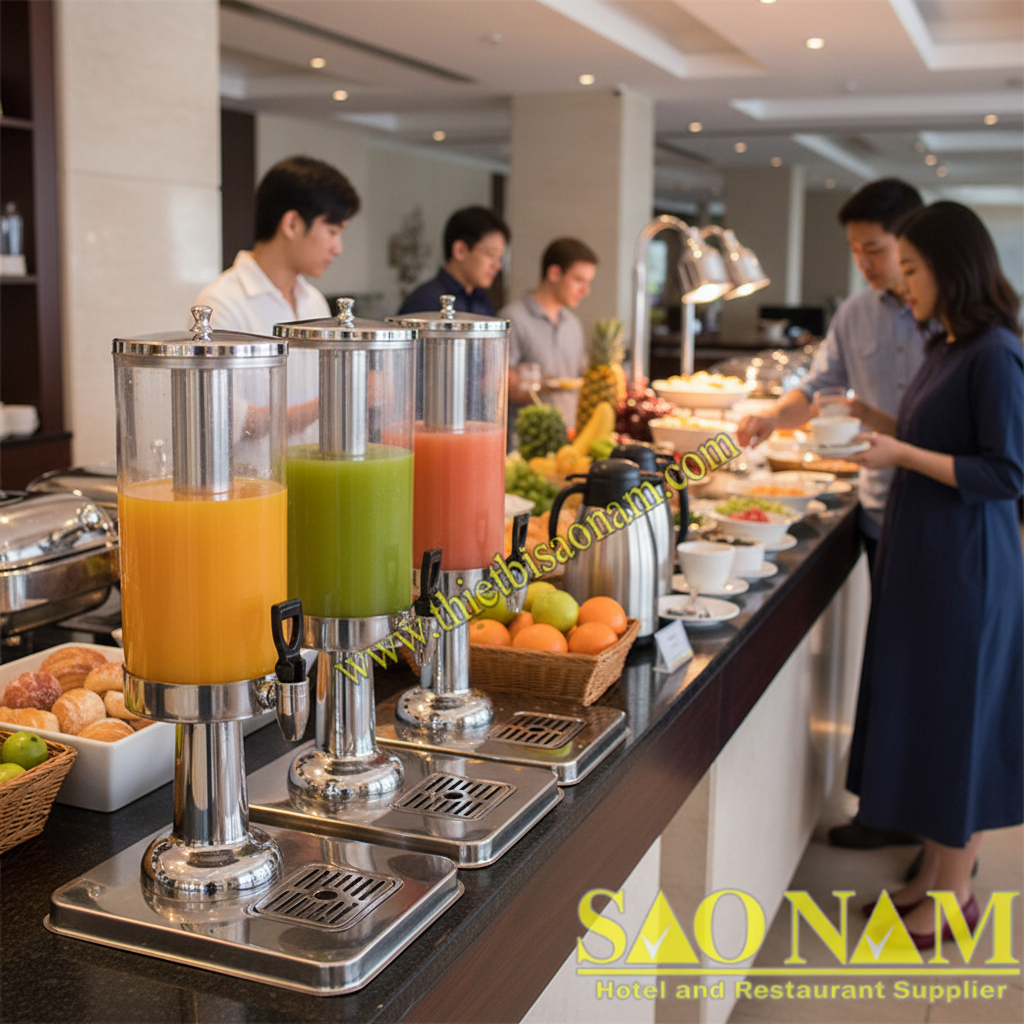 Bộ ba bình đựng nước trái cây cao cấp với ba phiên bản: 1 ngăn SN#520704, 2 ngăn SN#520705 và 3 ngăn SN#520706