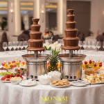 Bộ đôi tháp phun chocolate siêu lớn với hai phiên bản 6 tầng SN#520202 và 7 tầng SN#520201