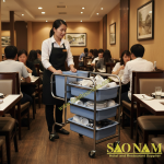 Bộ đôi xe thu dọn thức ăn thừa với hai phiên bản: SN#520097 và SN#520097/1