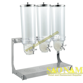 SN#520611 – Bình đựng ngũ cốc 3 ngăn