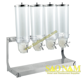 SN#520612 – Bình đựng ngũ cốc 4 ngăn