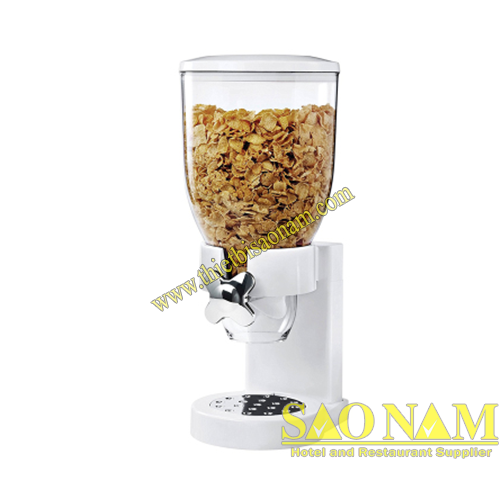 SN#520620 – Bình đựng ngũ cốc đơn màu trắng