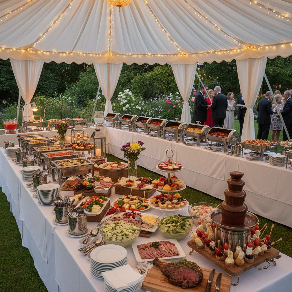 Dụng cụ - thiết bị dụng cụ tiệc buffet cho tiệc