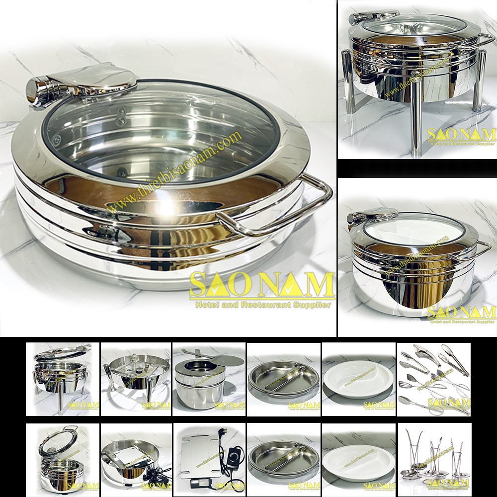Cấu tạo Nồi Hâm Buffet Tròn
