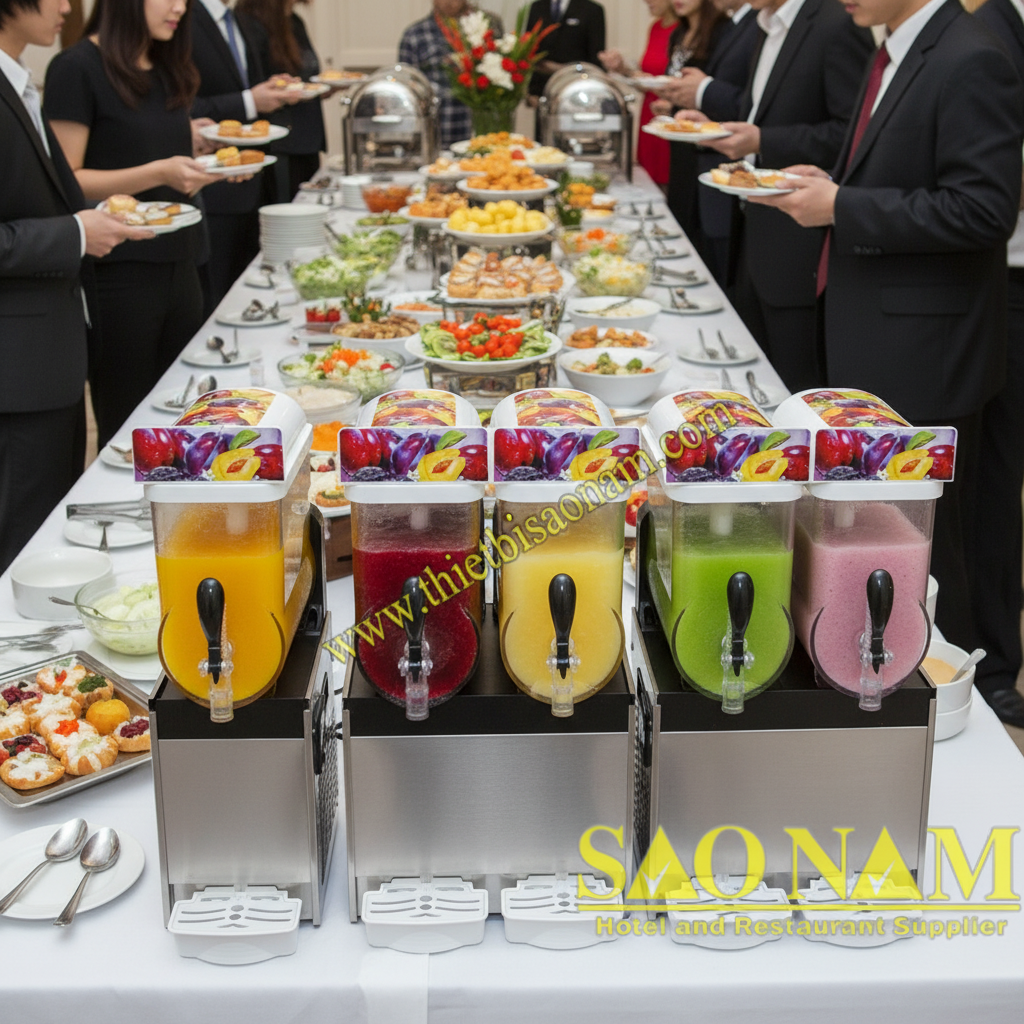 Máy tạo slush đá tuyết cao cấp 