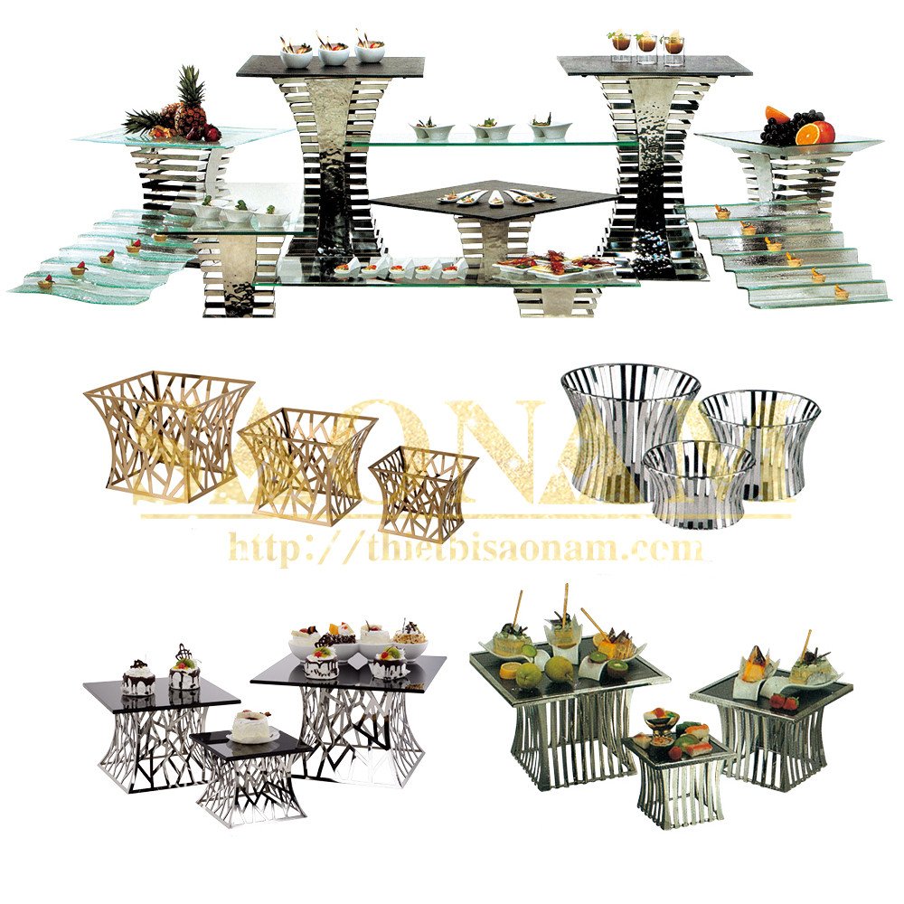 Chân Đế Decor Buffet – Nâng Tầm Trải Nghiệm Ẩm Thực Bằng Nghệ Thuật Trình Bày Đỉnh Cao