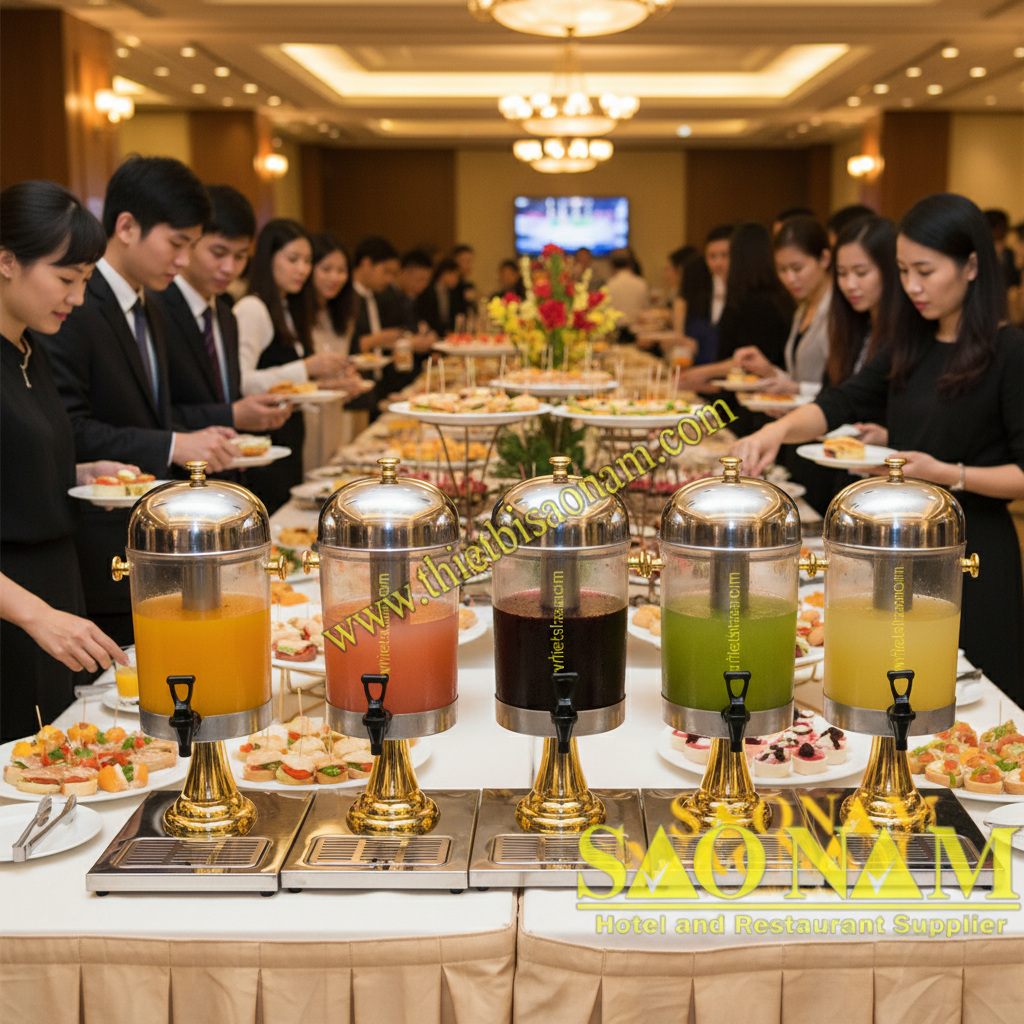Bình Đựng Nước Trái Cây Buffet
