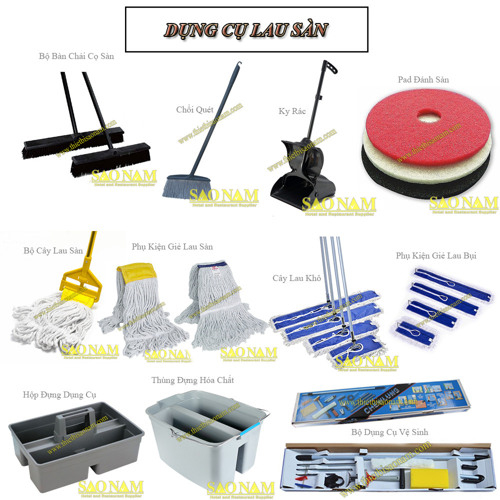 Dụng Cụ Lau Sàn Chuyên Nghiệp