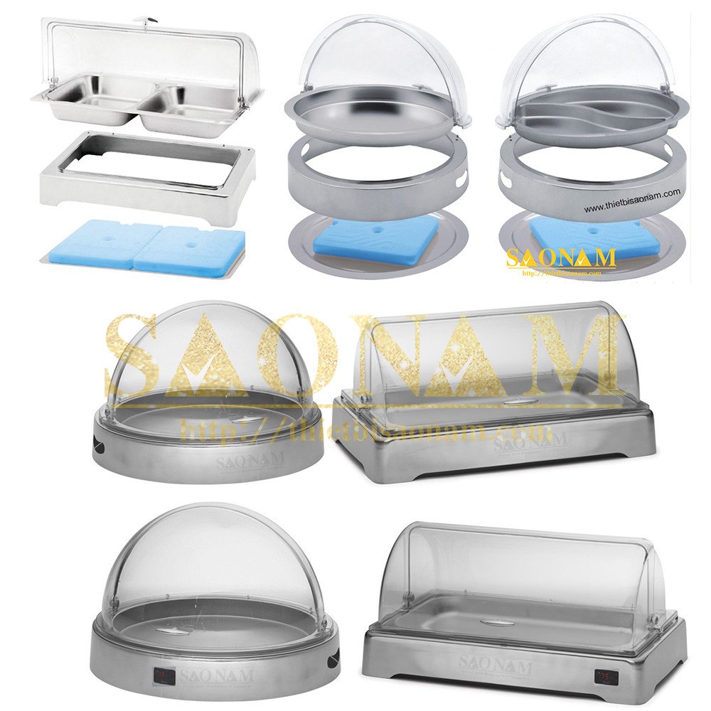 Khay Buffet Inox Có Nắp – Giải Pháp Bảo Quản Và Trưng Bày Thực Phẩm Chuyên Nghiệp