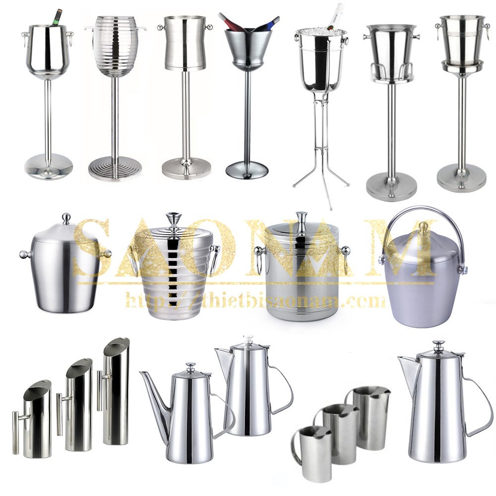 Xô đá 2 lớp và chân xô