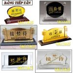 Bảng thu ngân và bảng tiếp tân: Khi tiền sảnh cần một điểm tựa chuyên nghiệp